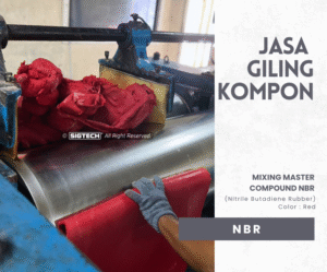 JASA GILING KARET KOMPON NBR (MERAH)
